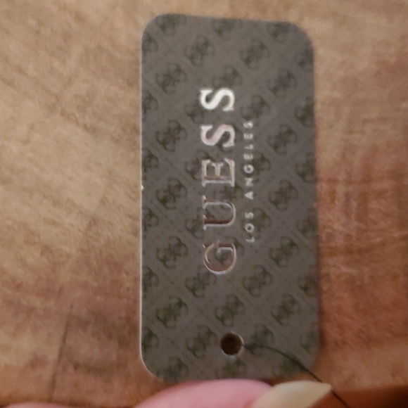 2 Piece Guess Wristlet Clutch Wallet in Coal Grey Black NWT - Picture 10 of 15